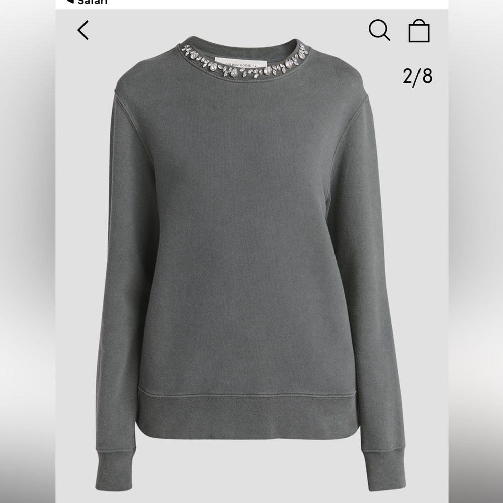 Golden Goose Jeweled Crewneck, NWT!